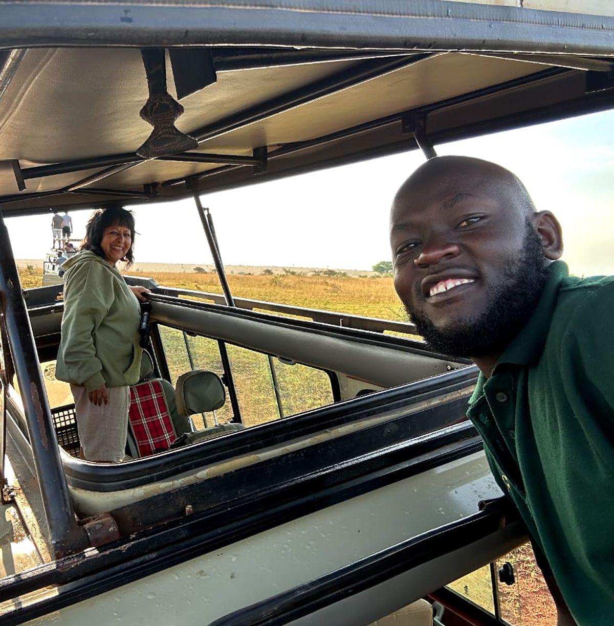 Katantazi David, Kubwa Five Safaris tour guide